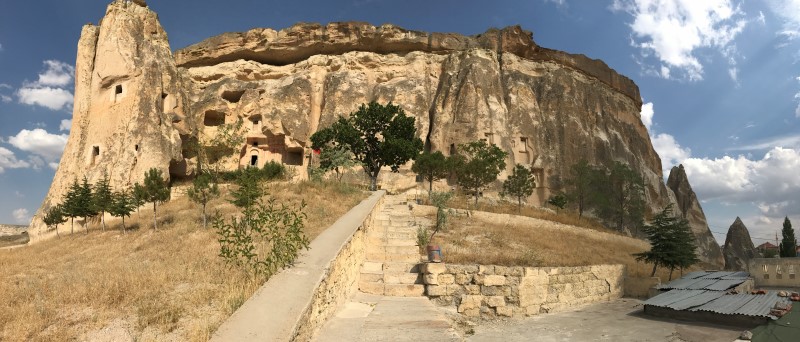 Image of large rock formation in Cappadocia